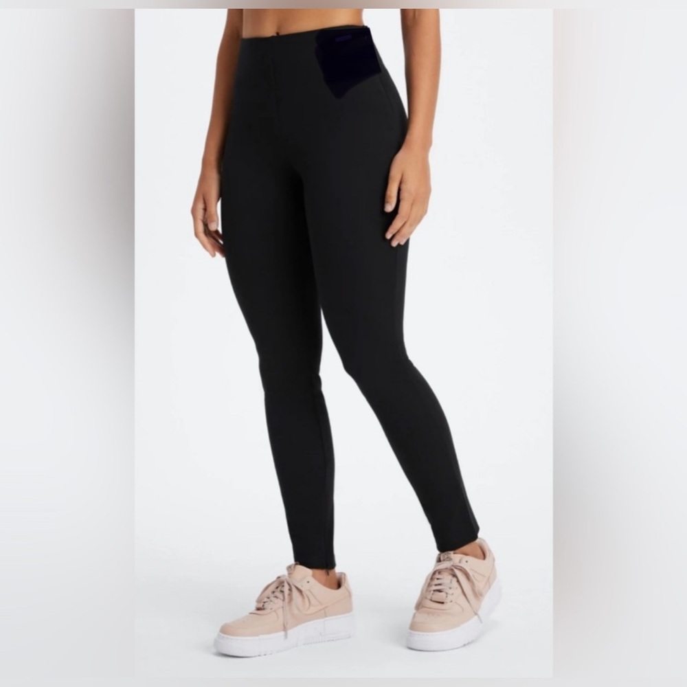 Fabletics Ponte Skinny Zip-Split Pant Size M/8 Bl… - image 1